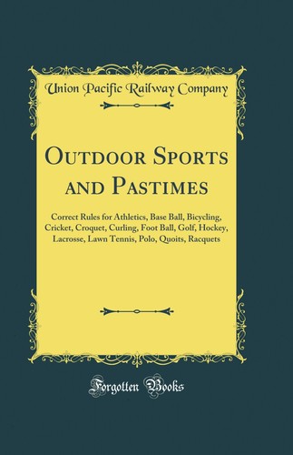 Outdoor sports and pastimes - sports,