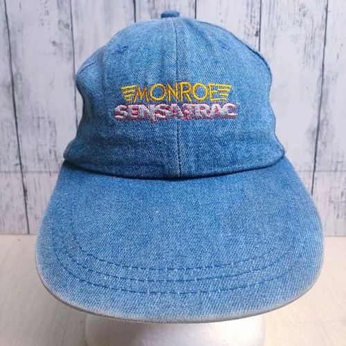 Bestickte panel denim cap - 6-panel,