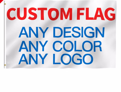 Individuelle werbeflagge logo - werbeflagge,